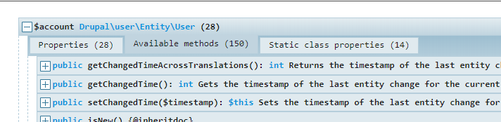 Kint with methods