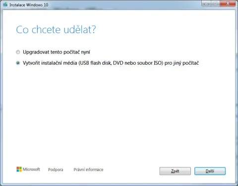 Instalace nebo stažení