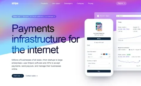 Stripe Online payment platform