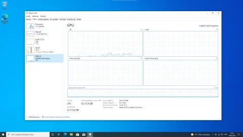 Barebone BRIX task manager hardware info